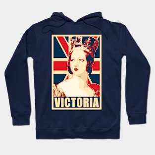 Queen Victoria Union Jack Propaganda Hoodie